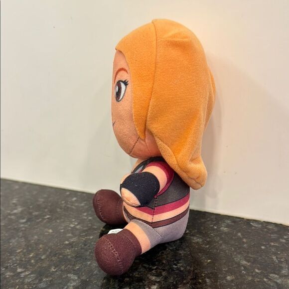 Jumanji Ruby Roundhouse Plush 7" Stuffed Doll Big Head Toy Factory 2019 Movie - Picture 3 of 9